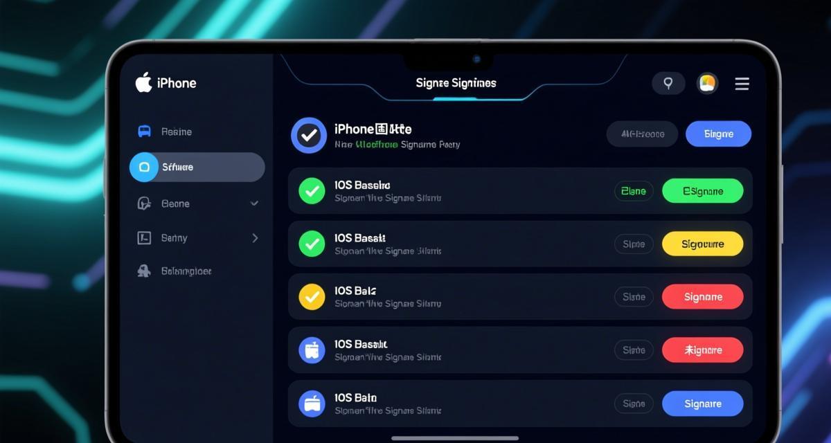爱思助手固件签名状态查询教程2026：一键检查SHSH与ECID，拒绝白苹果插图